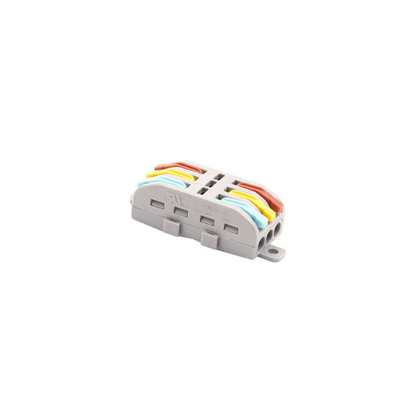 Product image of PP-222-3J Purple Plug Lever Connector 3 Port - 2 Way